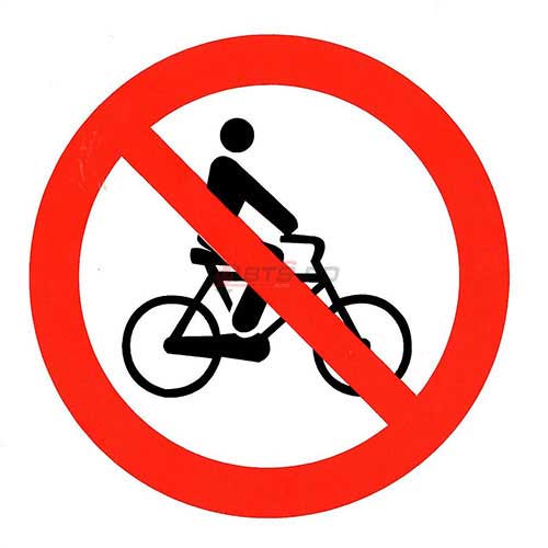 Zákaz vjazdu s bicyklom